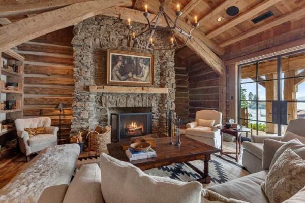 Log cabin decor ideas