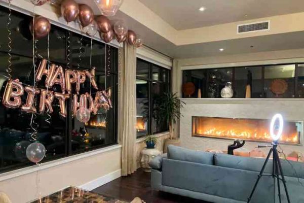 Men's party ideas decor